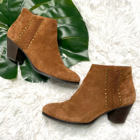 Franco Fortini Shoes - Franco Fortini | Nicolette Suede Booties | 9.5